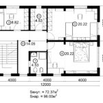 Двухэтажный дом 192/1-1 (2 этаж)