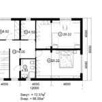 Двухэтажный дом 192/1-2 (2 этаж)