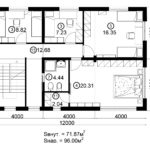 Двухэтажный дом 192/1-4 (2 этаж)