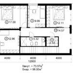 Двухэтажный дом 192/2-2 (2 этаж)